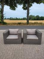 Lounge stoel Single sofa grof gevlochten, Ophalen, Nieuw, Loungeset, Wicker