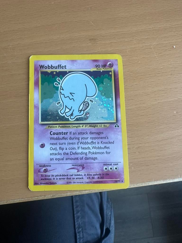 Wobbufet holo Neo Discovery, Ophalen of Verzenden, Zo goed als nieuw