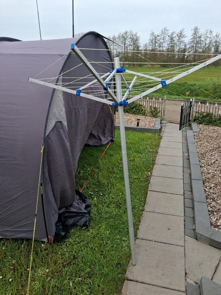 Compacte en opvouwbare droogmolen voor camping/tuin, Ophalen of Verzenden, Gebruikt, Droogmolen