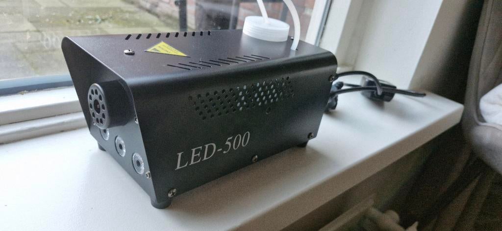 LED-500 Rookmachine voor Feestjes en Evenementen, Muziek en Instrumenten, Licht en Laser, Ophalen of Verzenden, Gebruikt, Rookmachine