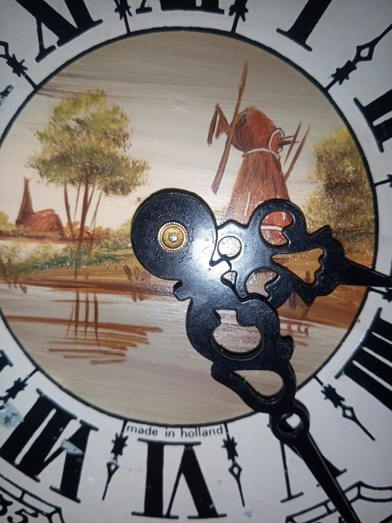 klok, Ophalen, Gebruikt, Wandklok