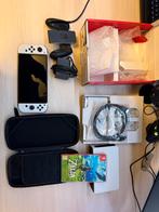 Nintendo Switch OLED, Spelcomputers en Games, Met games, Zo goed als nieuw, Met 1 controller, Switch OLED