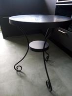 Tuintafel ijzer, Ophalen, Gebruikt, Rond, Metaal