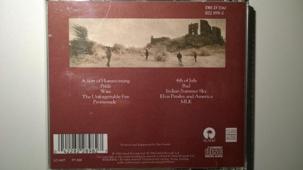U2 - The Unforgettable Fire, Ophalen of Verzenden, Zo goed als nieuw, Poprock