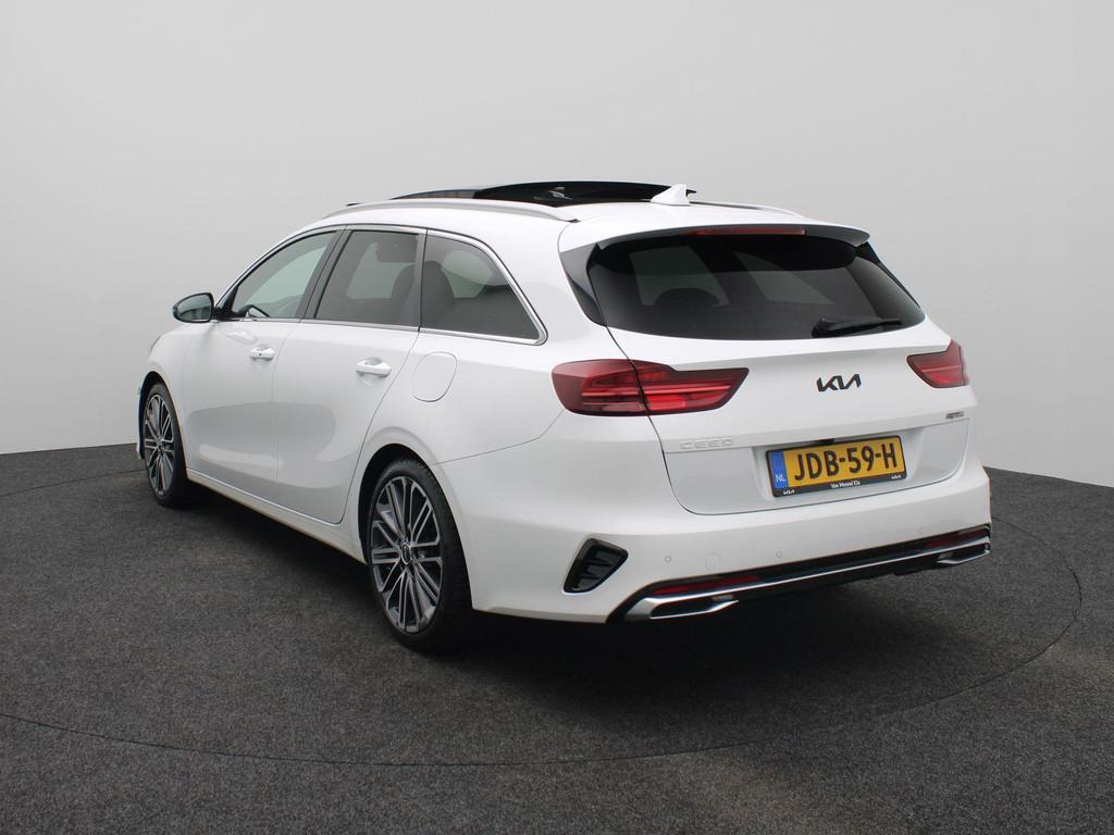 Kia Ceed Sportswagon 1.5 T-GDi GT-PlusLine Automaat | Trekha, 12 maanden, 4 cilinders, 610 kg, Wit