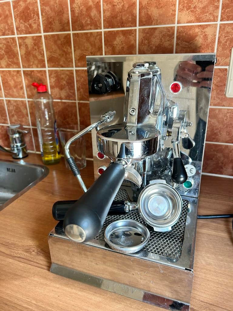 Vibiemme Domobar Espresso Machine, Witgoed en Apparatuur, Koffiezetapparaten, Ophalen, Gebruikt, Espresso apparaat, Gemalen koffie