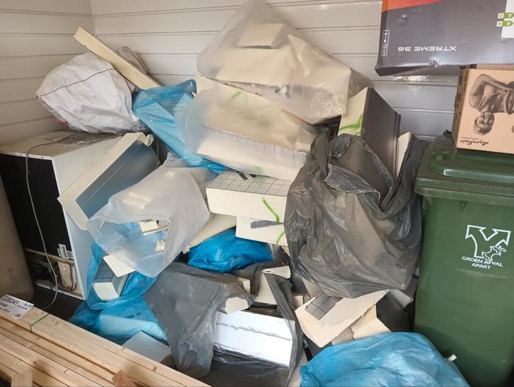 Pir Isolatie afval stukken., Doe-het-zelf en Verbouw, Isolatie en Afdichting, Overige materialen, Minder dan 4 cm, Minder dan 5 m²