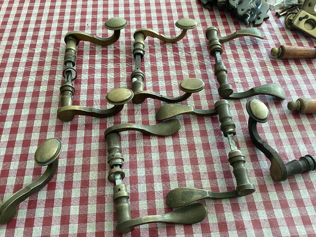 Deurklinken, Ophalen, Gebruikt, Koper of Messing, Klink of Kruk