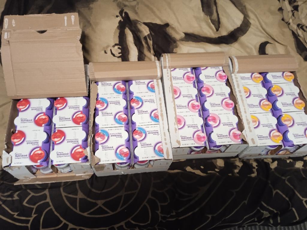 Te koop medische drinken voeding, Ophalen