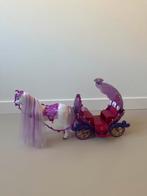 Paars speelgoed paard en koets, Verzamelen, Ophalen, Zo goed als nieuw