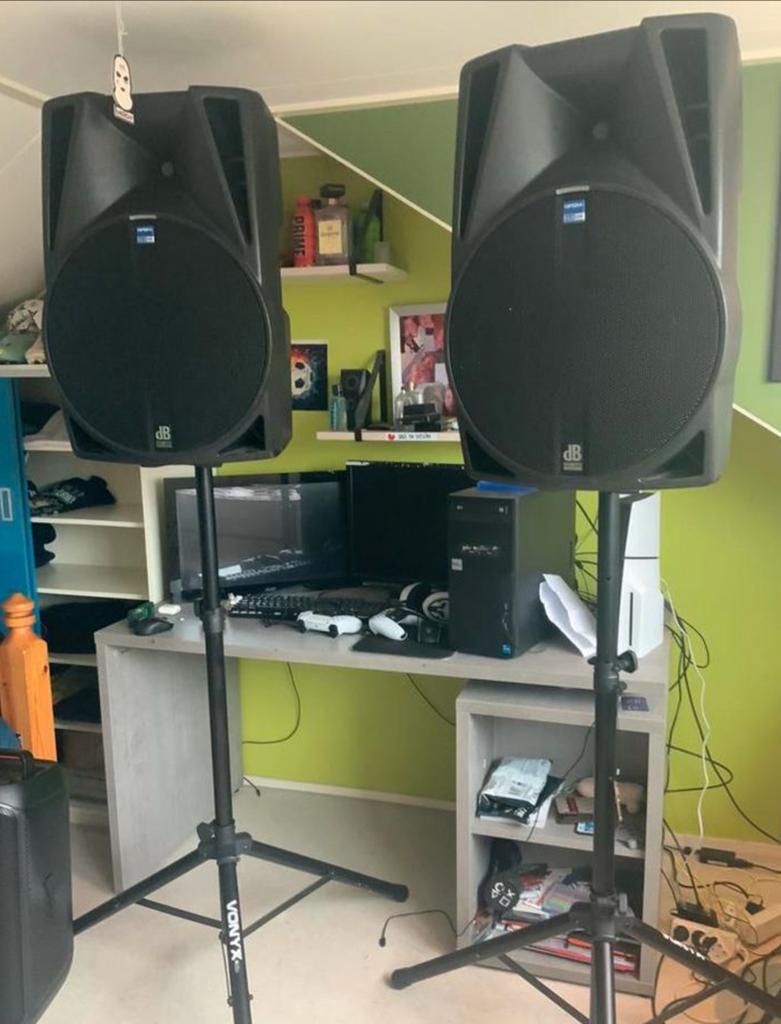 db technologies Opera 512DX (set) - Actieve speakers, Overige typen, Zo goed als nieuw, 120 watt of meer, Ophalen