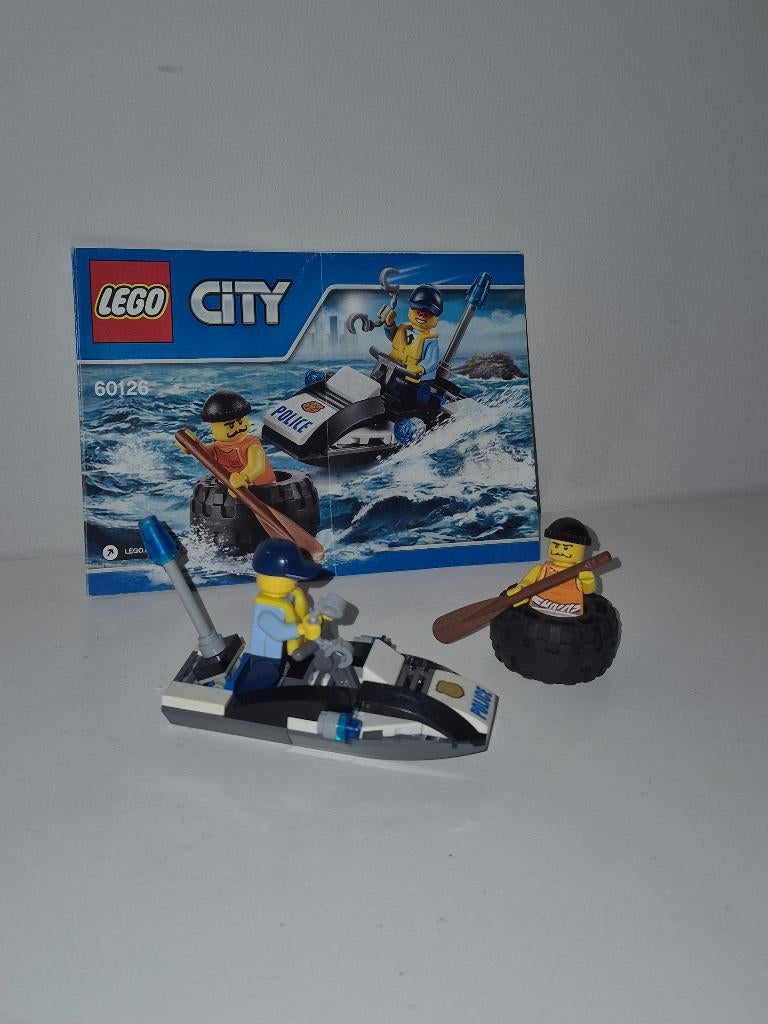 LEGO City Band Ontsnapping - 60126 met boekje, Ophalen of Verzenden, Gebruikt, Complete set, Lego