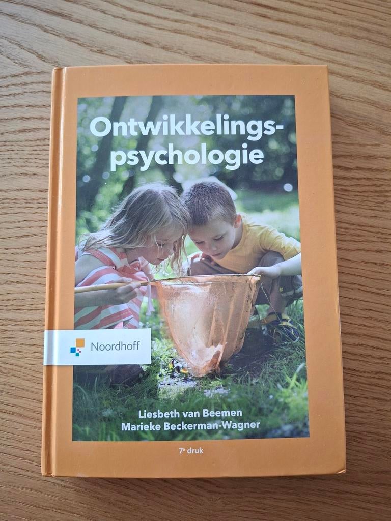 Ontwikkelingspsychologie - Liesbeth van Beemen, Boeken, Ophalen of Verzenden, Zo goed als nieuw, Ontwikkelingspsychologie, Liesbeth van Beemen, Marieke Beckerman-Wagner
