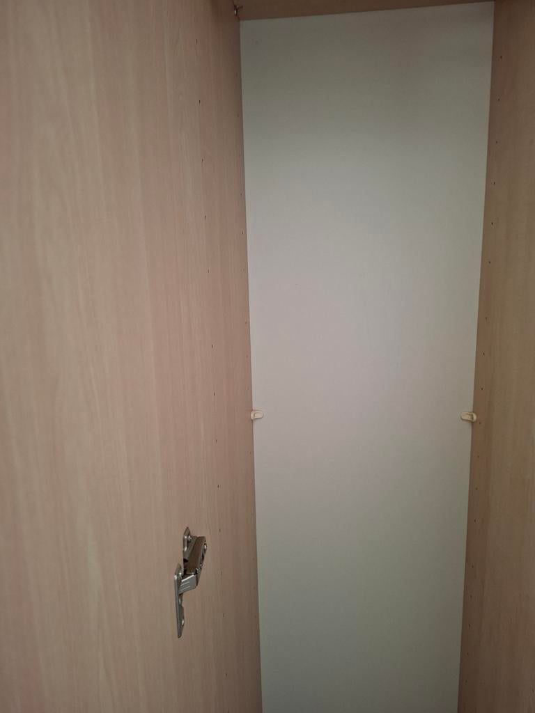 Hang/legkast met 4 deuren (2x spiegel) en 2 laden, Huis en Inrichting, Kasten | Kledingkasten, Gebruikt, 150 tot 200 cm, Modern