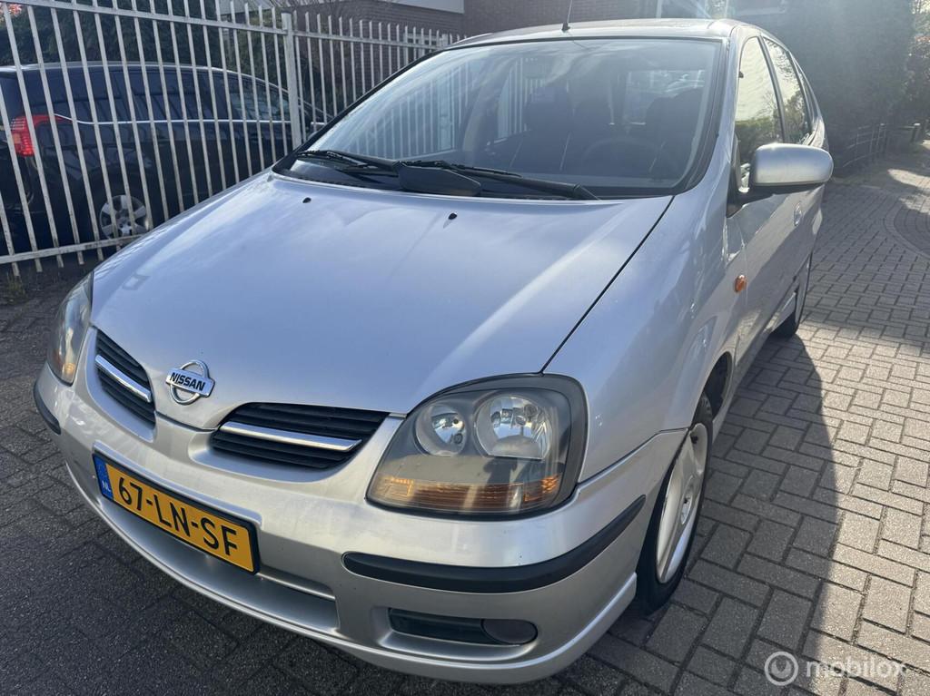 Nissan Almera Tino 1.8 Ambience, Auto's, Nissan, 1345 kg, 4 cilinders, Almera Tino, Origineel Nederlands