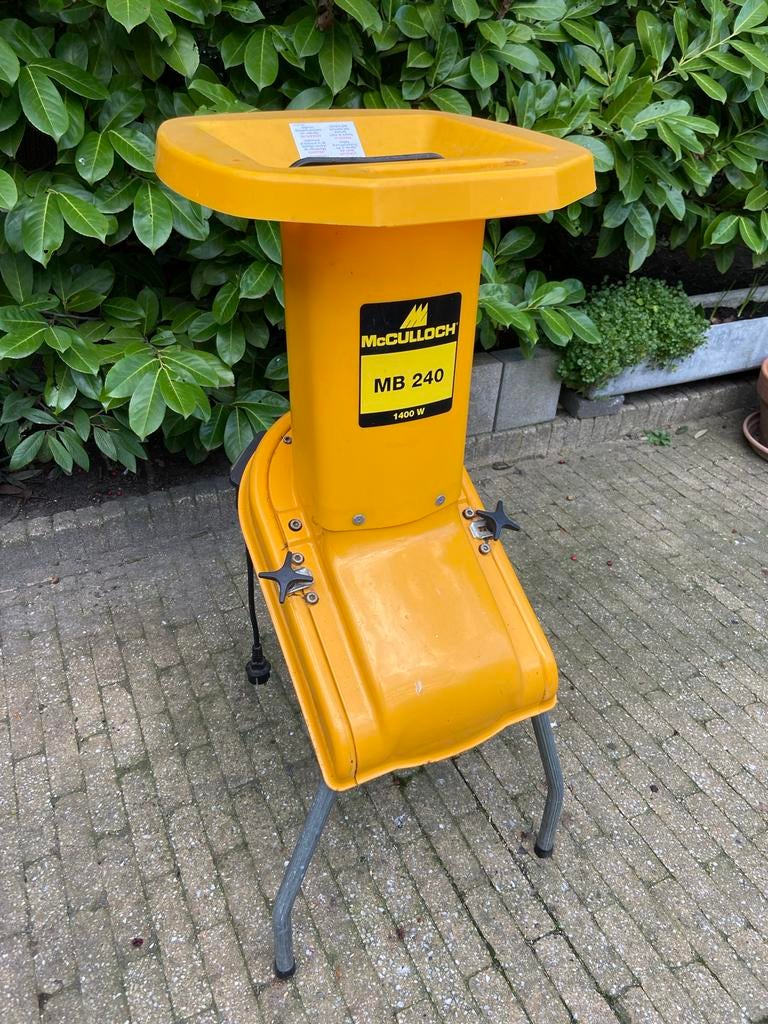 Elektronische hakselaar McCulloch MB 240, Ophalen, Gebruikt, Elektrisch
