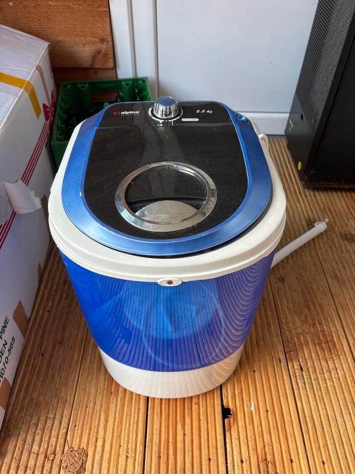 Compacte camping wasmachine - Ideaal voor onderweg!, Witgoed en Apparatuur, Wasmachines, Gebruikt, Bovenlader, Minder dan 4 kg