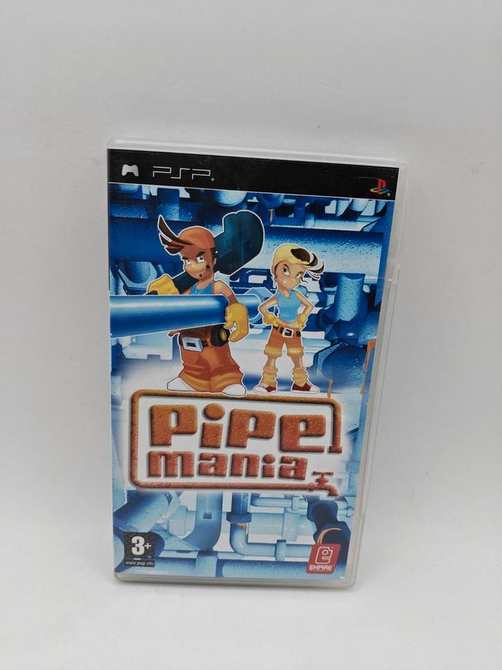 Pipe Mania PSP, Spelcomputers en Games, Games | Sony PlayStation Portable, Zo goed als nieuw, Puzzel en Educatief, 1 speler, Vanaf 3 jaar