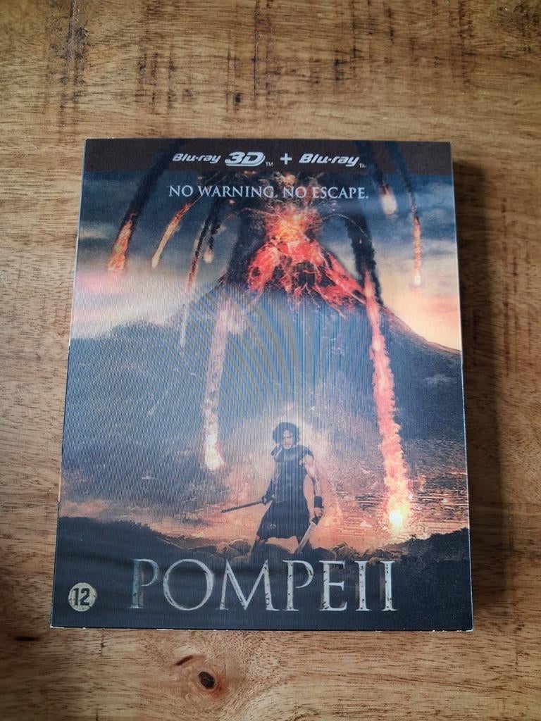 Pompeii Blu-ray 3D + Blu-ray, Ophalen of Verzenden, Zo goed als nieuw
