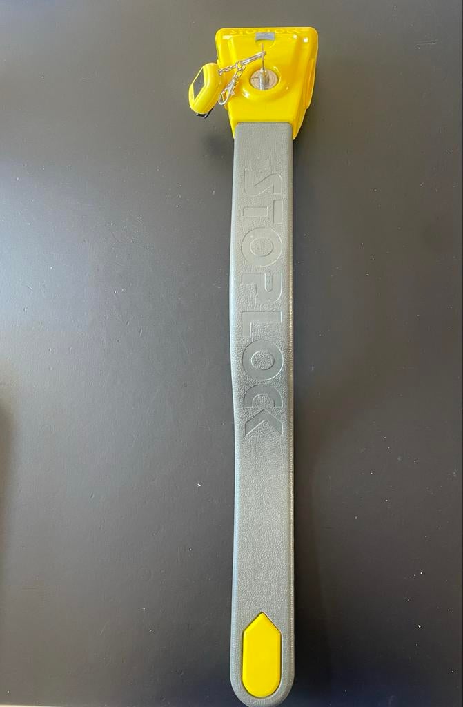 Stoplock stuurslot - Gebruikt, perfecte staat, 1 sleutel, Auto diversen, Anti-diefstal, Gebruikt, Ophalen