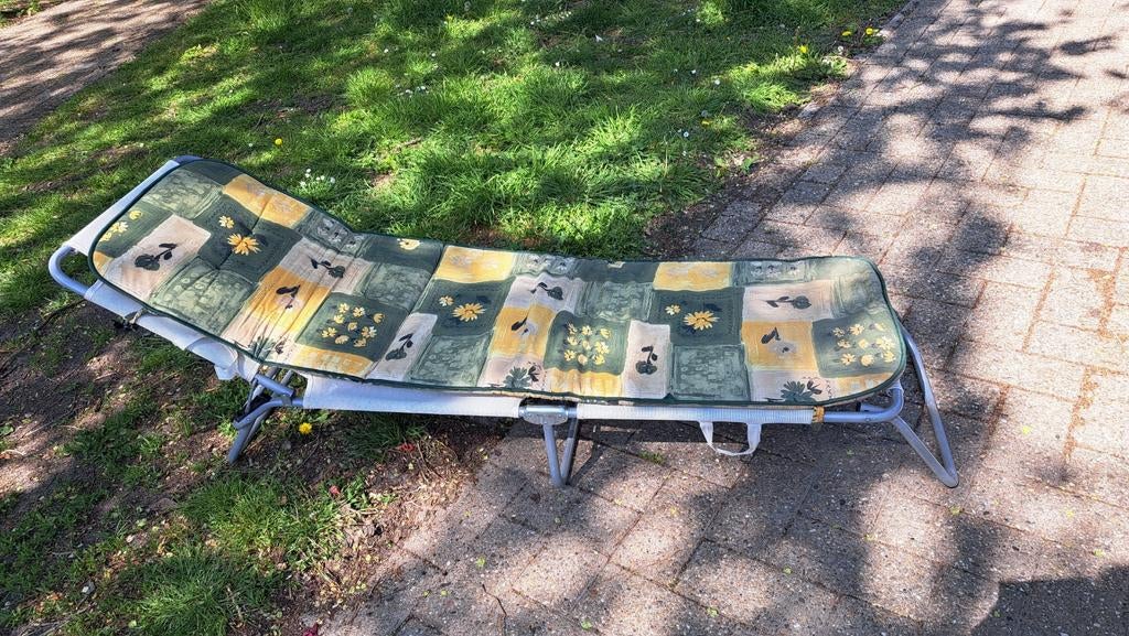 Ligbed, Ophalen, Gebruikt, Inklapbaar