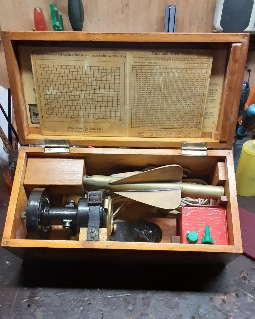 Scheepslog, Ophalen of Verzenden, Zo goed als nieuw