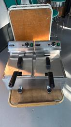 Horeca frietpas 2x8 liter, Witgoed en Apparatuur, Frituurpannen, 4 liter of meer, Verzenden, Zo goed als nieuw