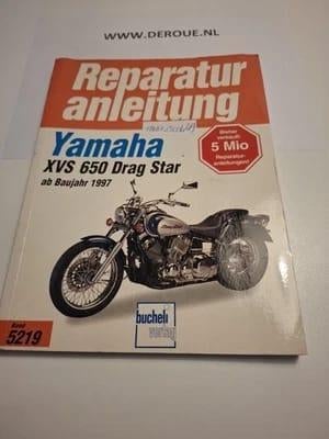 MANUAL BOOK 49 REPARATUR ANLEITUNG YAMAHA XVS650 DRAGSTAR, Ophalen of Verzenden, Yamaha
