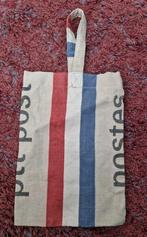 Tasje gemaakt van/uit originele PTT postzak , vintage, Verzamelen, Ophalen, Gebruikt
