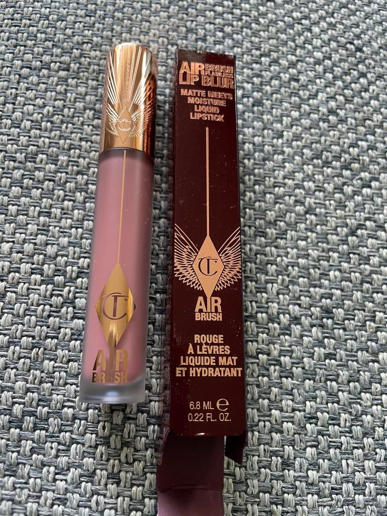 Charlotte Tilbury Airbrush Flawless Lip Blur in Pillow Talk, Lippen, Nieuw, Ophalen of Verzenden, Make-up
