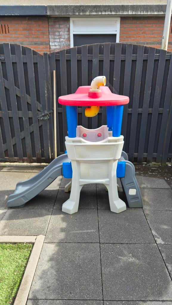 Step2 Paw Patrol Speeltoestel Uitkijktoren met Glijbaan, Ophalen, Gebruikt, Klimwand