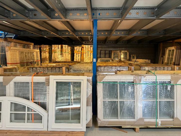 Houten Kozijnen uit Duitsland, Doe-het-zelf en Verbouw, Kozijnen en Schuifpuien, Nieuw, Raamkozijn, Hout, 75 tot 150 cm, Inclusief glas