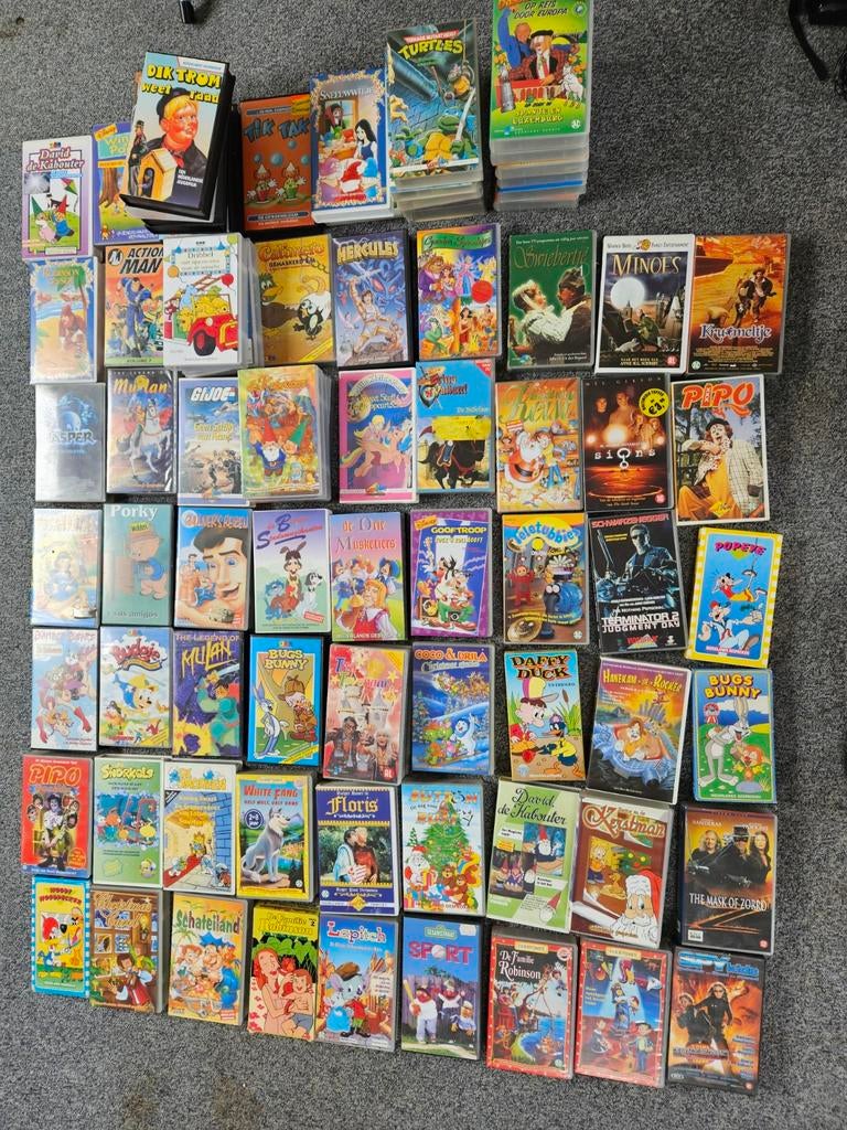 Videobanden, Alle leeftijden, Ophalen, Gebruikt, Overige typen