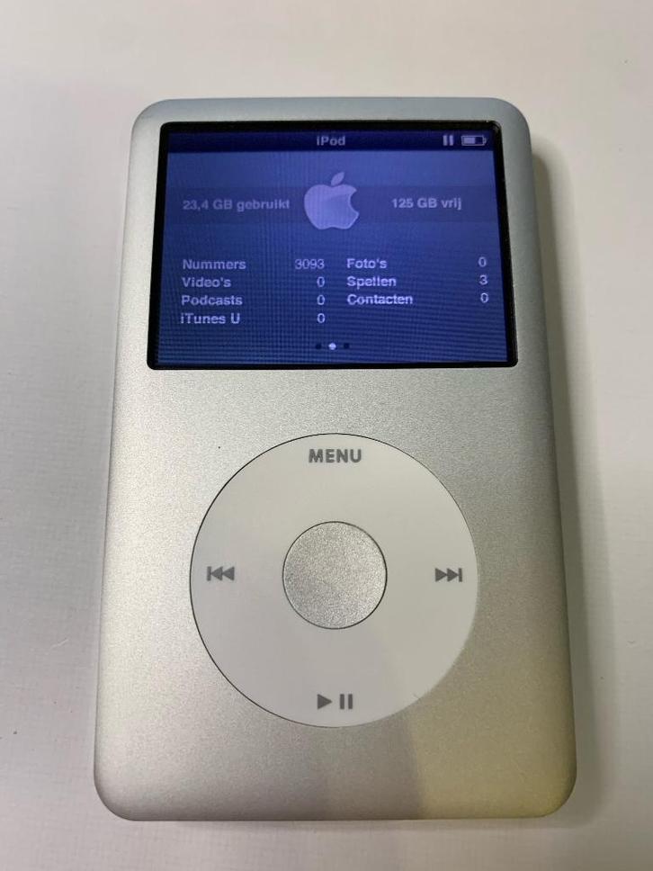 iPod classic (7G) 160GB (ALS NIEUW), Audio, Tv en Foto, Mp3-spelers | Apple iPod, Zo goed als nieuw, Classic, 40 GB en meer, Overige kleuren