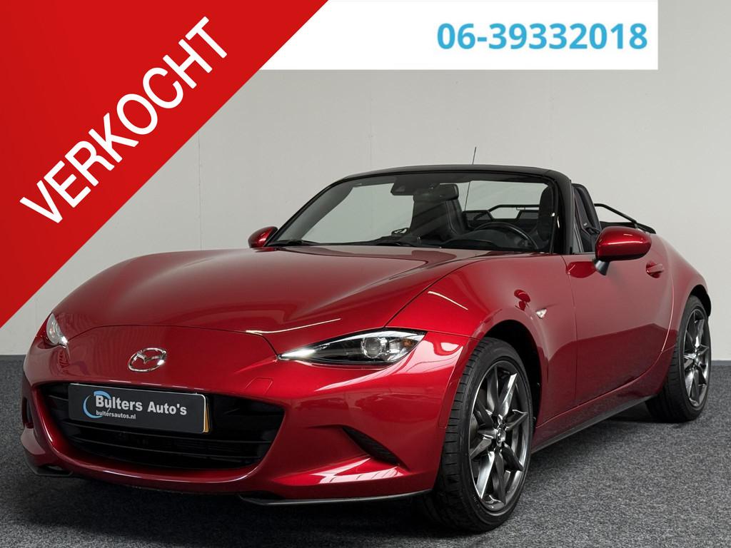 Mazda MX-5 2.0 SkyActiv-G 160 GT-M | RECARO | CARPLAY | BOSE, Auto's, Mazda, 1998 cc, Euro 6, 4 cilinders, Cabriolet