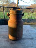 Oud ijzeren melkbusje, Ophalen of Verzenden