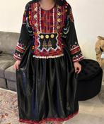 Nieuwe Afghaanse jurk - Traditioneel en kleurrijk, Kleding | Dames, Jurken, Maat 38/40 (M), Zwart, Nieuw, Ophalen of Verzenden