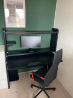 Bureau Fredde ikea inclusief gamestoel., Ophalen, Zo goed als nieuw, Bureau