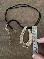 Goudkleurige druppel hanger, Overige materialen, Verstelbaar, Nieuw, Ophalen of Verzenden