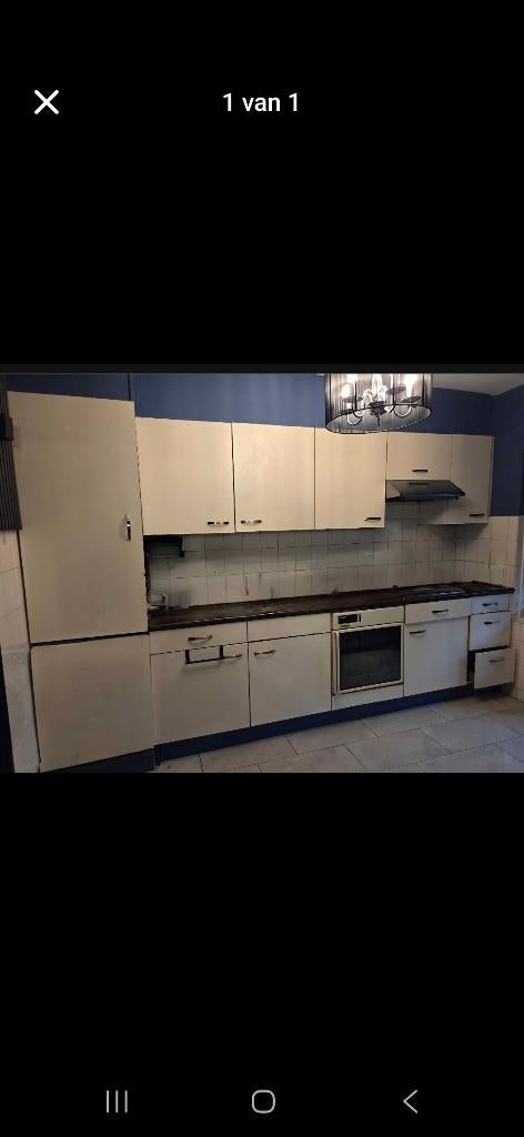 Keuken, Huis en Inrichting, Keuken | Complete keukens, Ophalen, Gebruikt, Overige typen, Hout