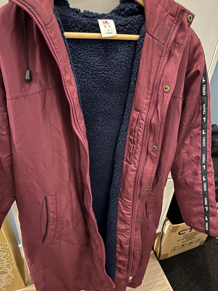 Zwemparka yingfa bordeaux maat S, Kleding | Dames, Overige typen, Yingfa, Ophalen of Verzenden, Zo goed als nieuw