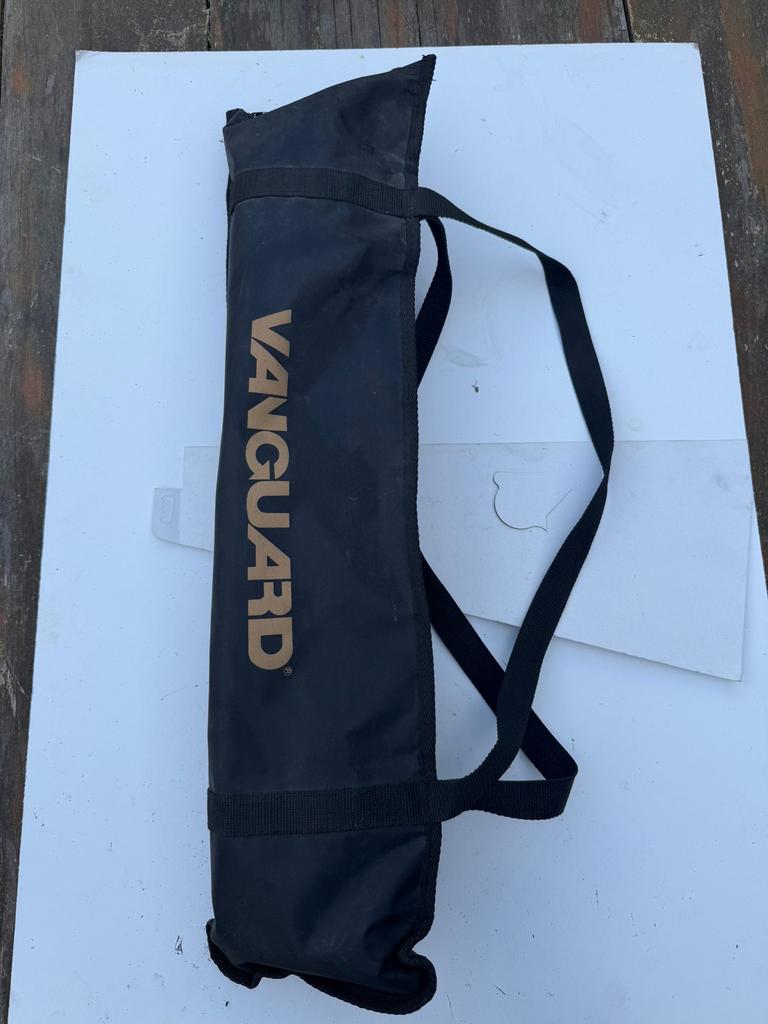 Vanguard camera statief in goede staat, Zo goed als nieuw, Minder dan 150 cm, Met balhoofd, Ophalen of Verzenden