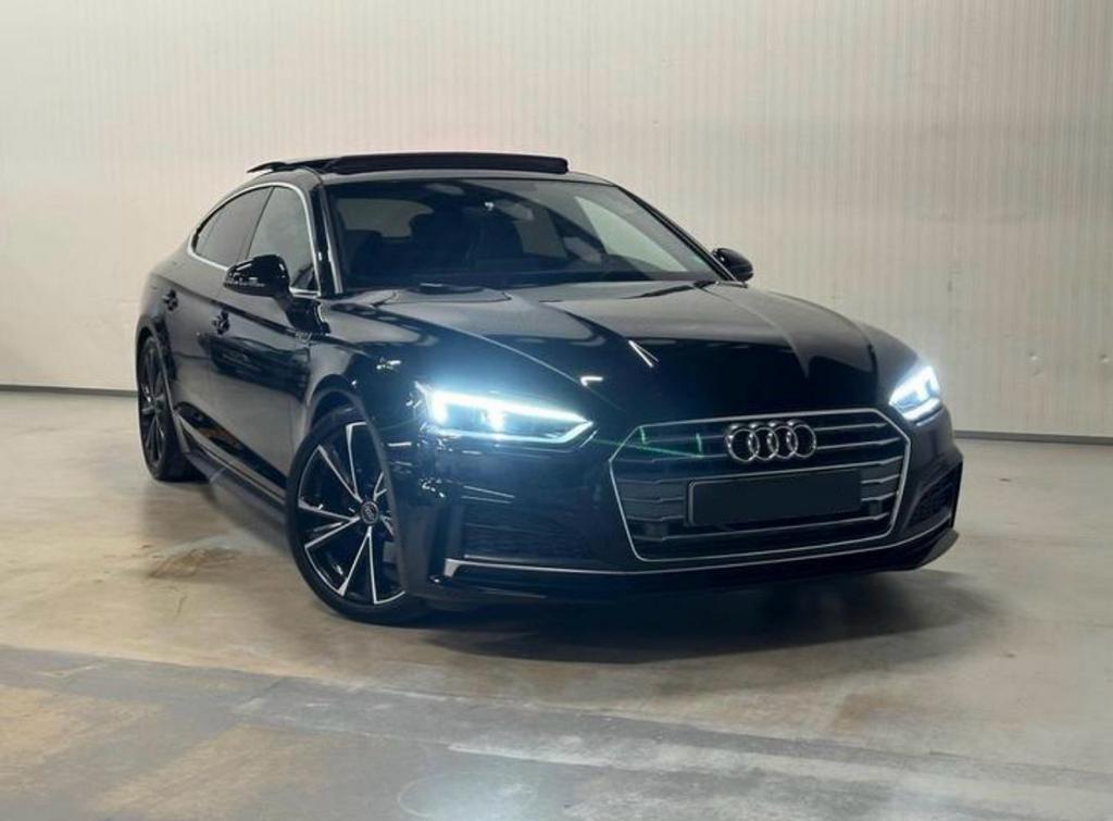 Audi A5 35 Tfsi S Tronic 2019 Zwart, 4 cilinders, 1984 cc, Zwart, 14 km/l
