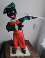 Oude mechanische zwarte piet pop winkel etalage automaton, Diversen, Sinterklaas, Ophalen of Verzenden