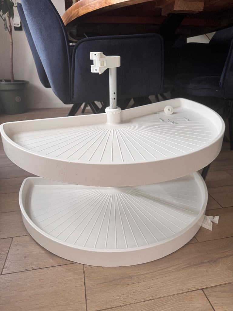 Carrousel voor hoekenkast, Ophalen, Gebruikt, Wit