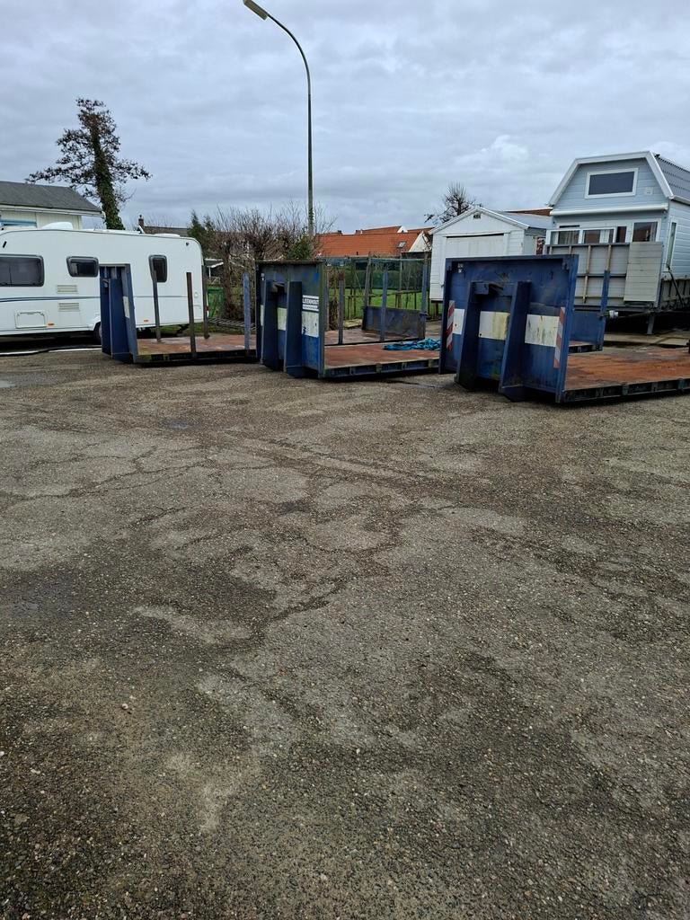 Haakarm plateau container laadvloer flat containerflat, Ophalen of Verzenden, Nieuw, Overige merken