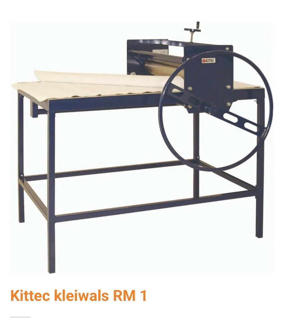 Kleiwals Kittec RM1 slabroller, Ophalen, Zo goed als nieuw