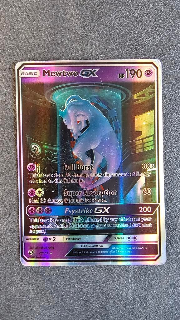 Mewtwo GX 78/73 Pokémonkaart - Ultra Rare, Ophalen