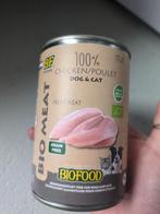 2 blikken Biofood 100% kip of rund ophalen Meerstad, Ophalen, Kat