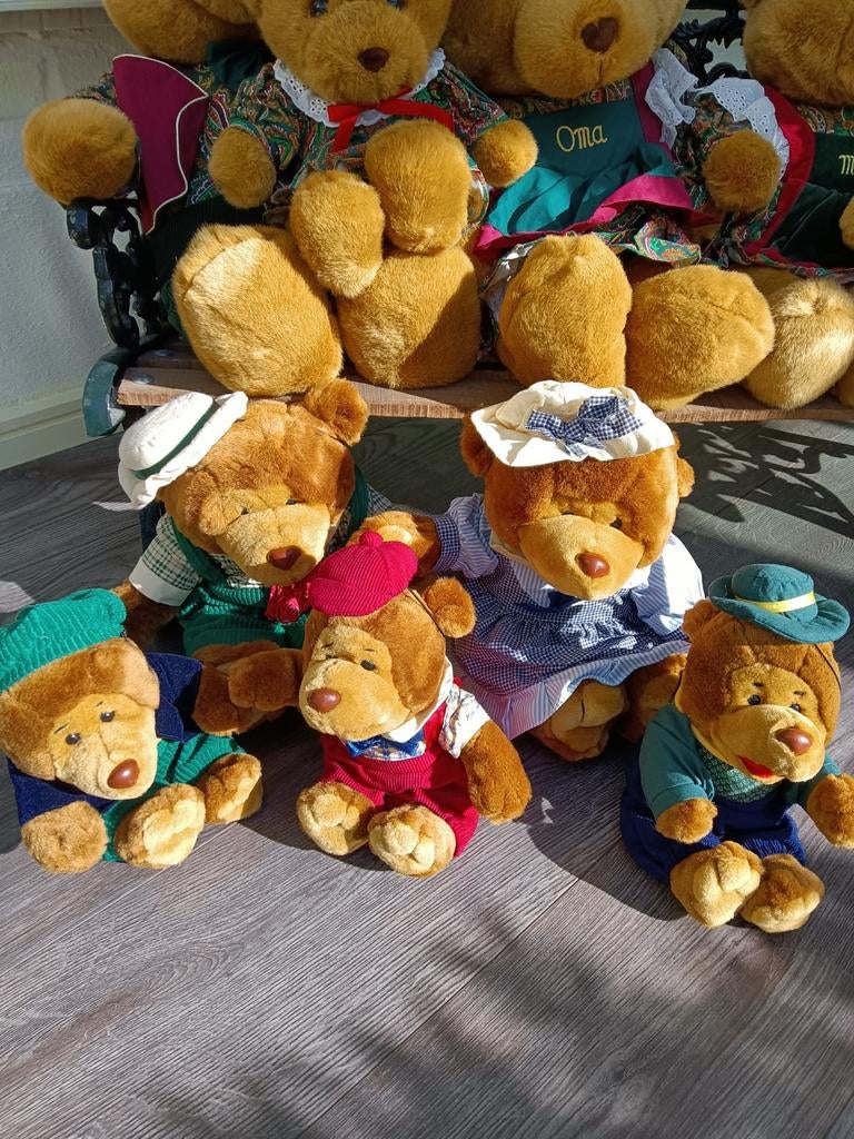 Berenfamilie te koop, Ophalen of Verzenden, Zo goed als nieuw, Beer